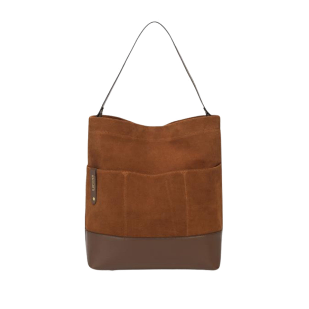 Doyle | Rust Suede + Saddle Brown