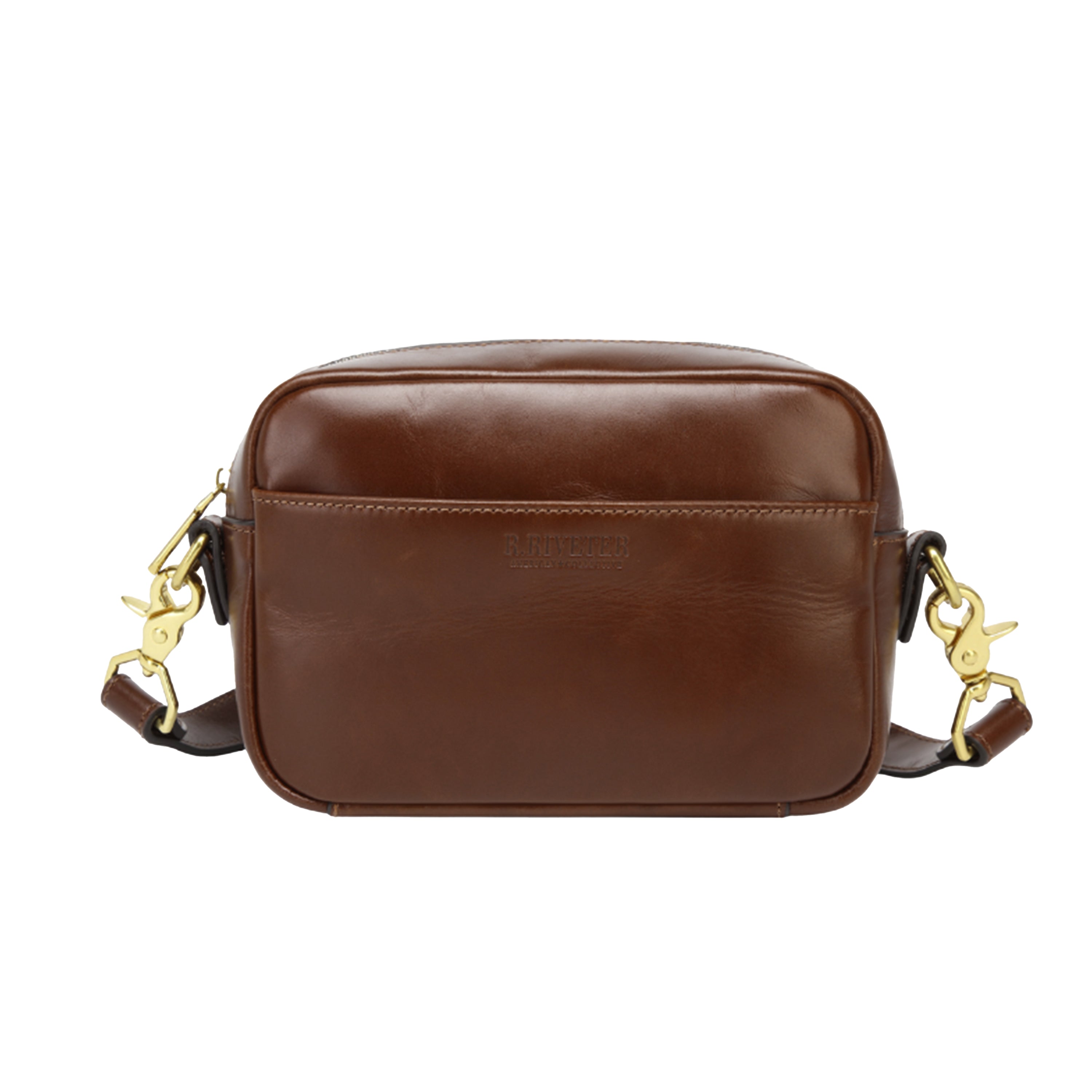 Jane Crossbody Bag | Brown Leather