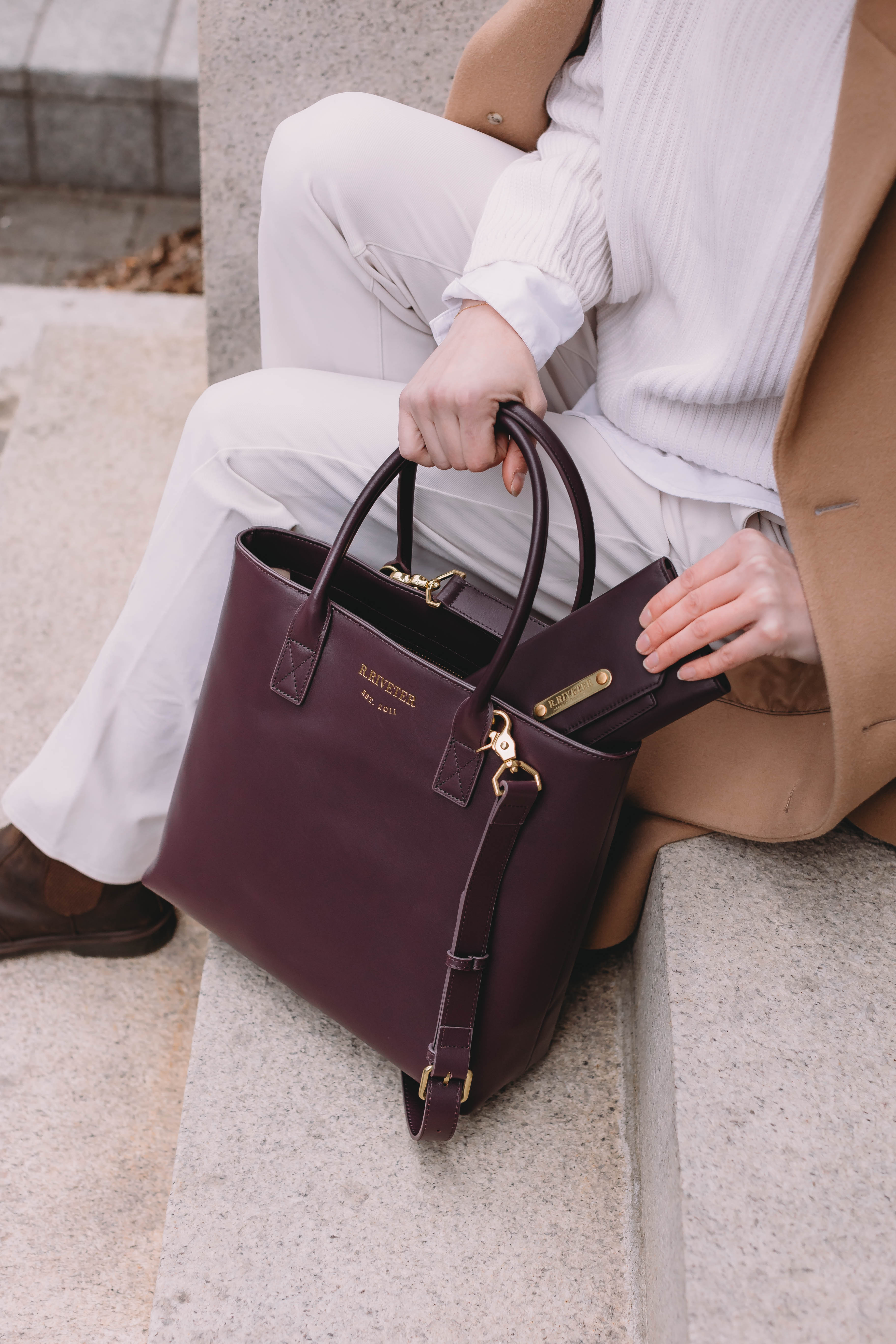1943 Wallet | Plum Leather