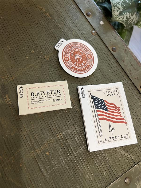 Sticker | RR Oval Post Stamp Vinyl Sticker