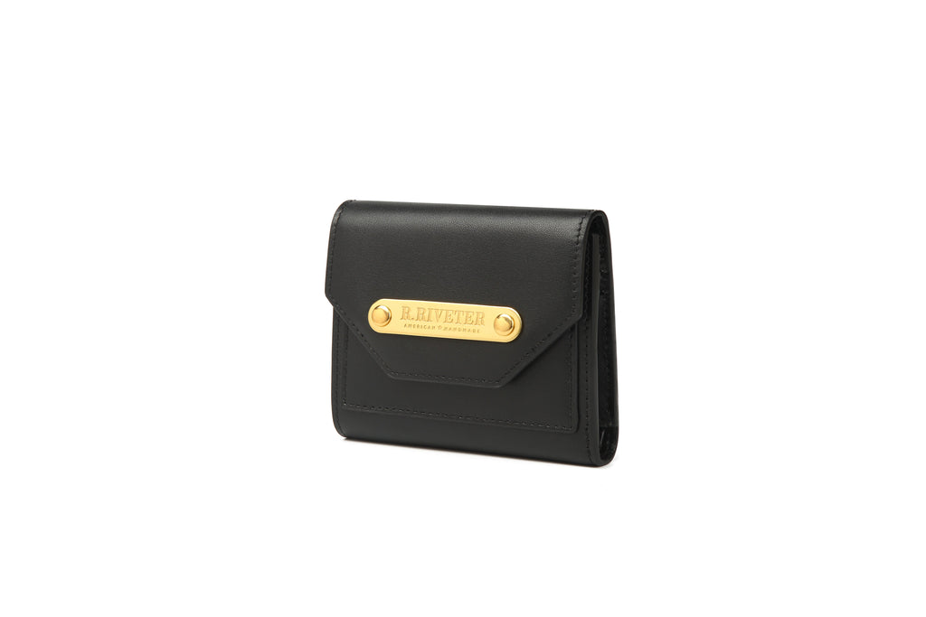 1972 Mini Wallet | Black Leather