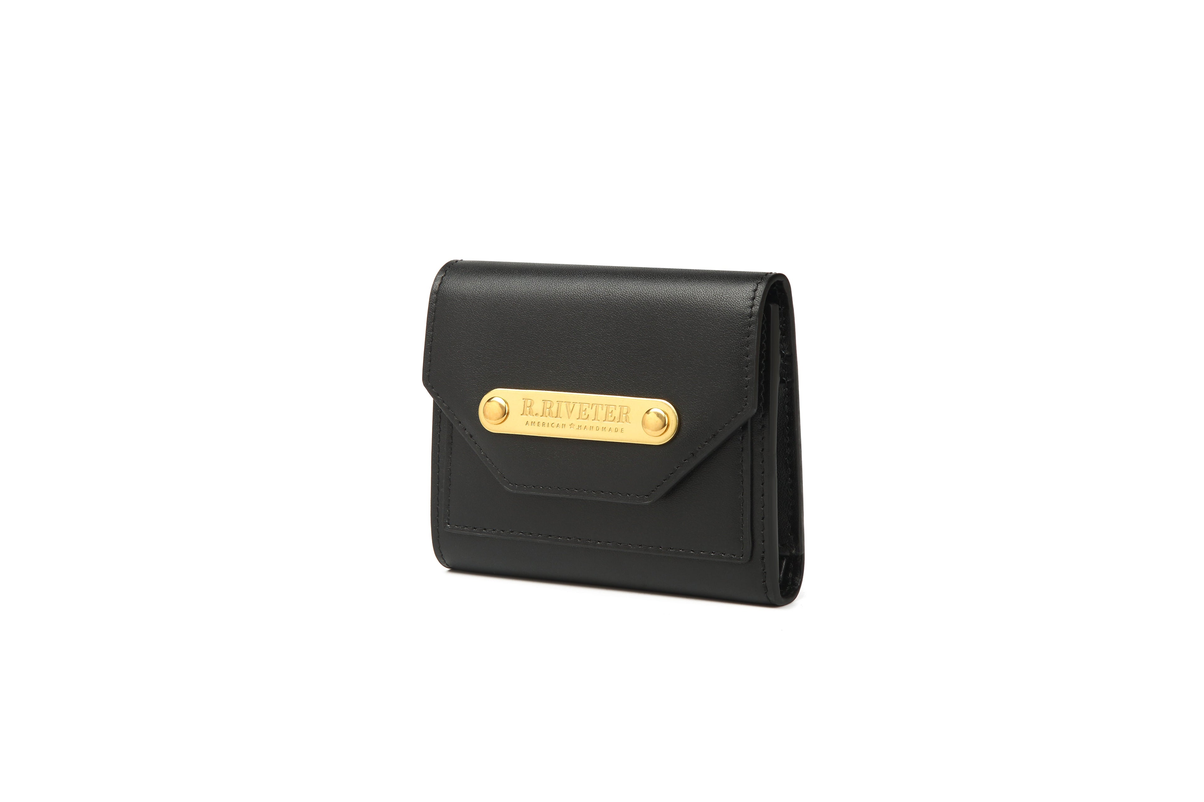 1972 Mini Wallet | Black Leather