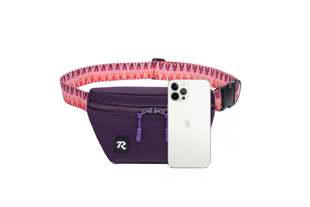 Trudy Belt Bag |  Purple Nylon