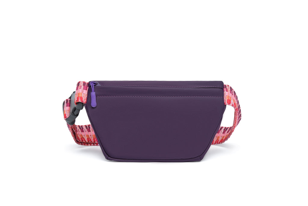 Trudy Belt Bag |  Purple Nylon