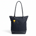 Grant | Denim + Black Leather