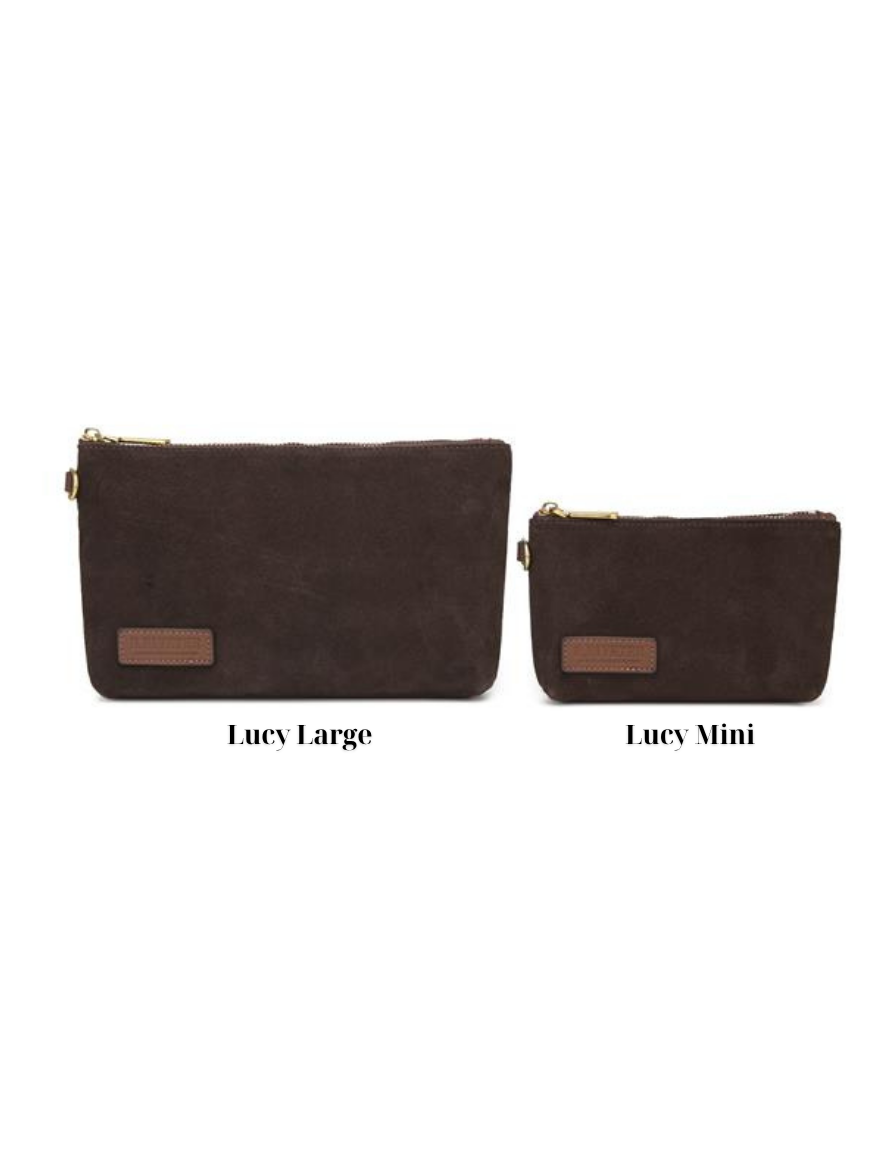 Lucy Large | Coffee Suede