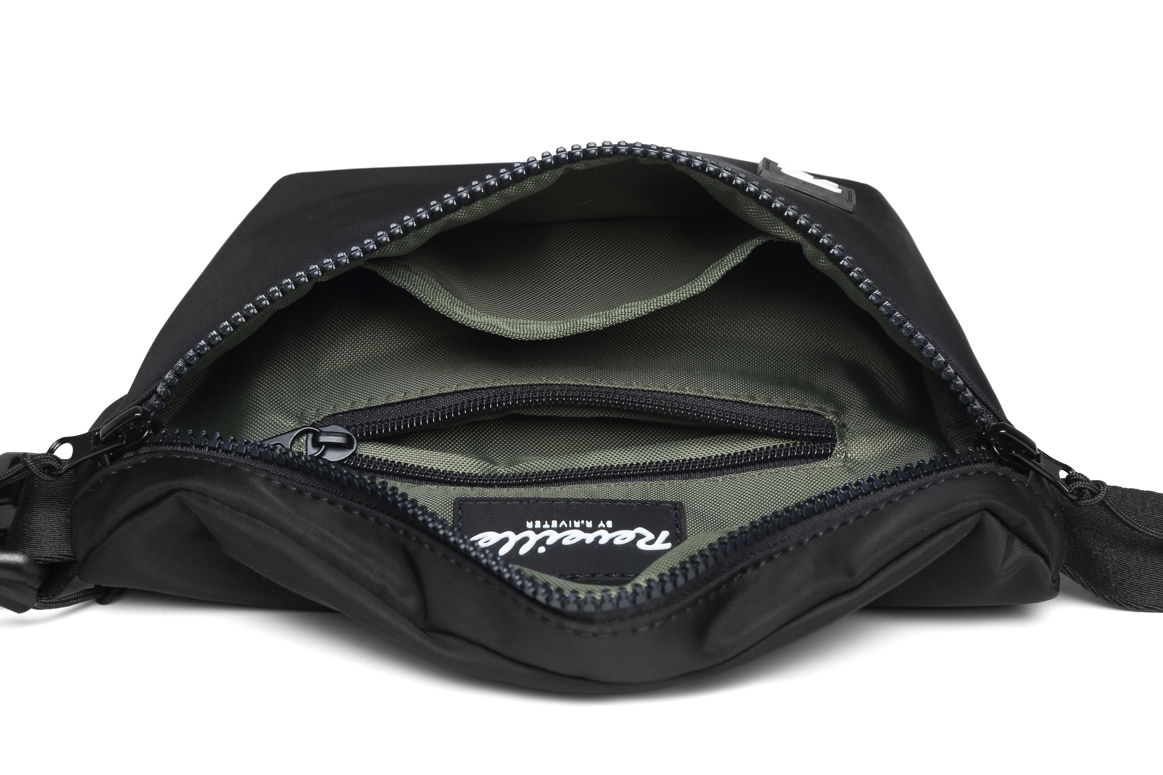 Trudy Belt Bag |  Black Nylon