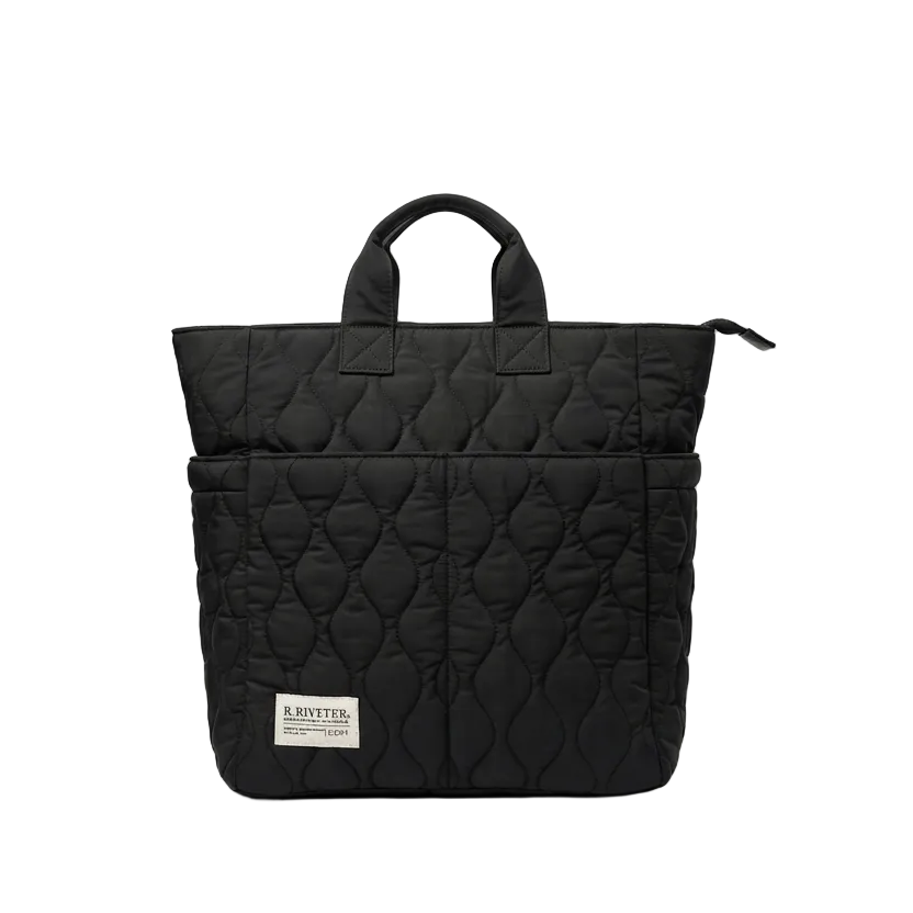 Willow | Black Woobie Quilted