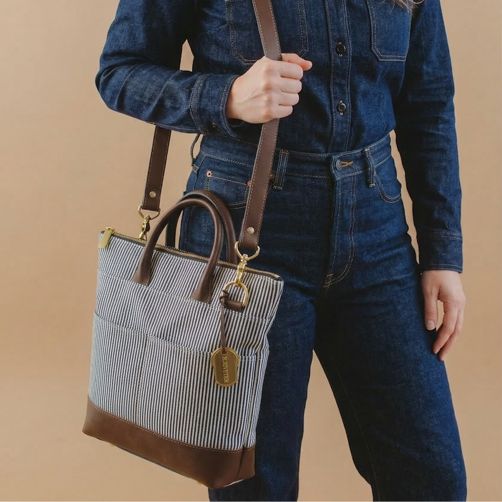 Otto | White Stripe Denim