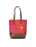 Emma Leather Tote | Red