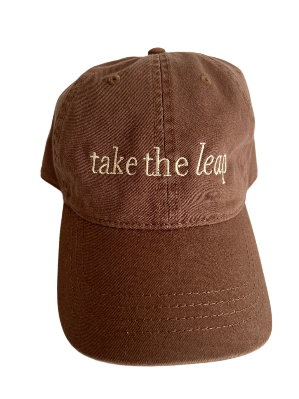 Baseball Hat | Take the Leap - Brown