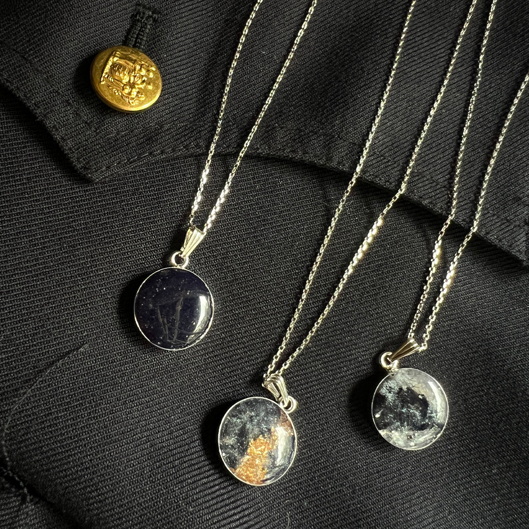 Sterling Silver Limited Edition Necklace | Law Enforcement Black Jacket