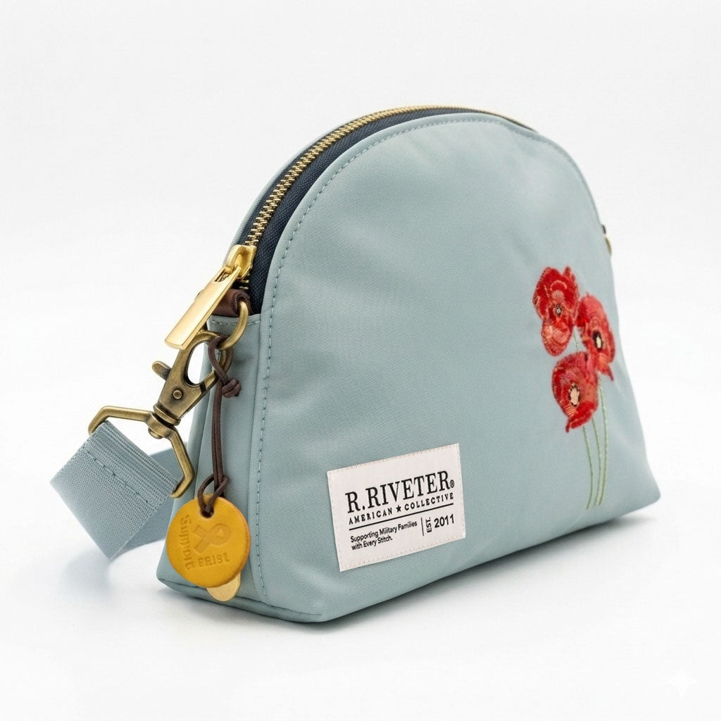 Hopper | Slate w/ poppy