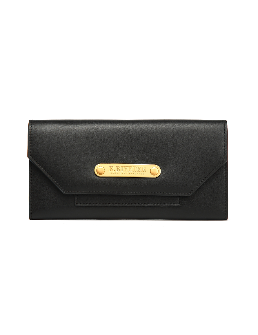 1943 Wallet | Black Leather
