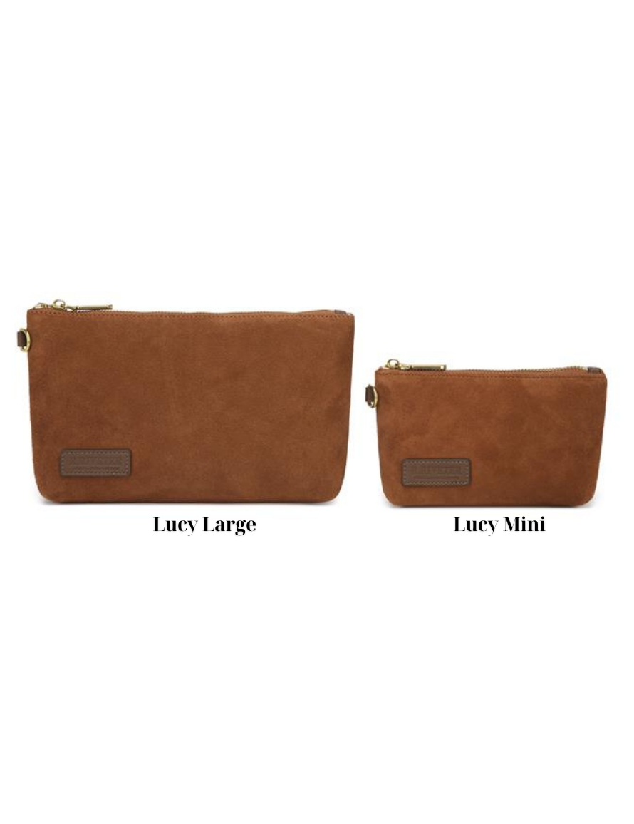Lucy Mini | Rust Suede