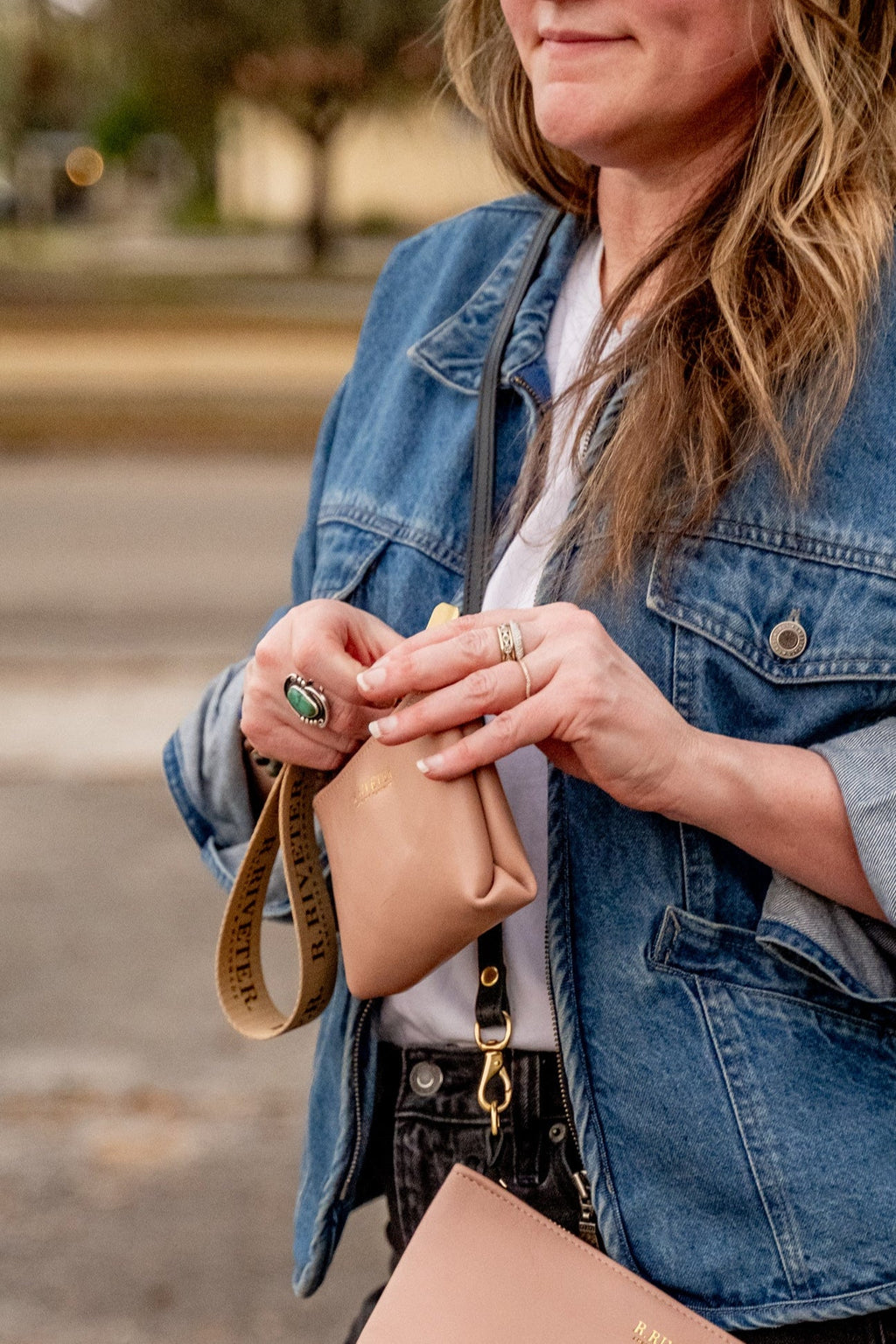 Wristlet Keychain | R. Riveter Logo