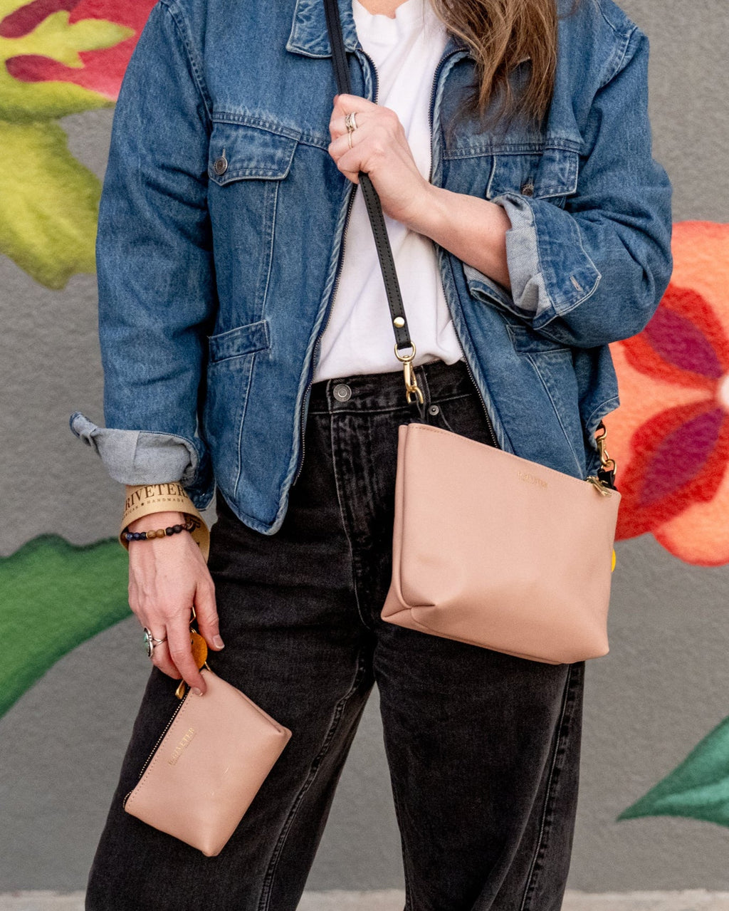 Wristlet Keychain | R. Riveter Logo