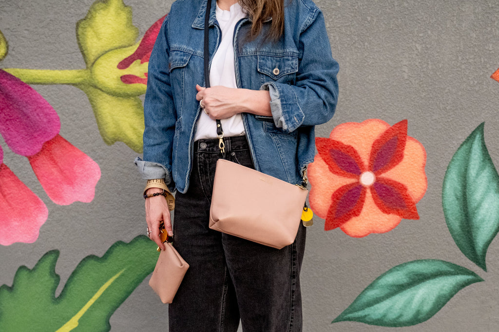 Rosie Crossbody | Blush Leather