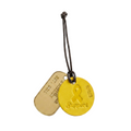 Support Tag Bag Charm |  'Support the Troops' Yellow