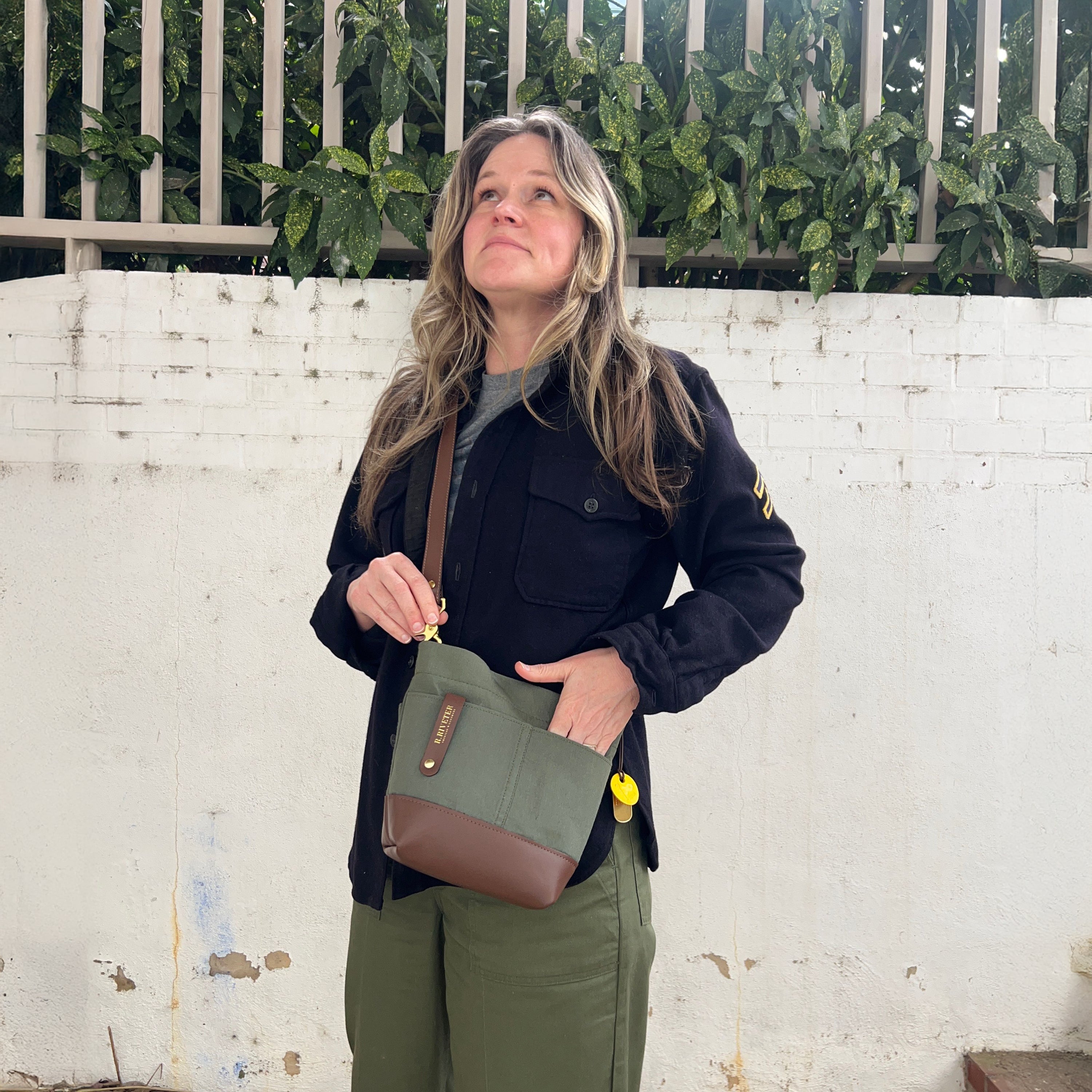Betsy | Fatigue Flight Suit + Brown