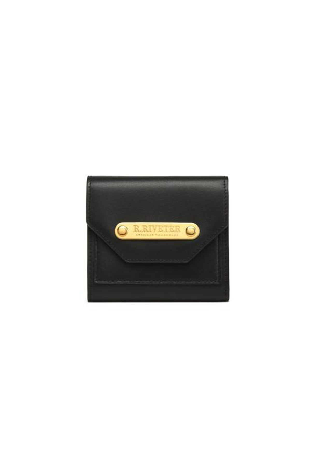 1972 Mini Wallet | Black Leather