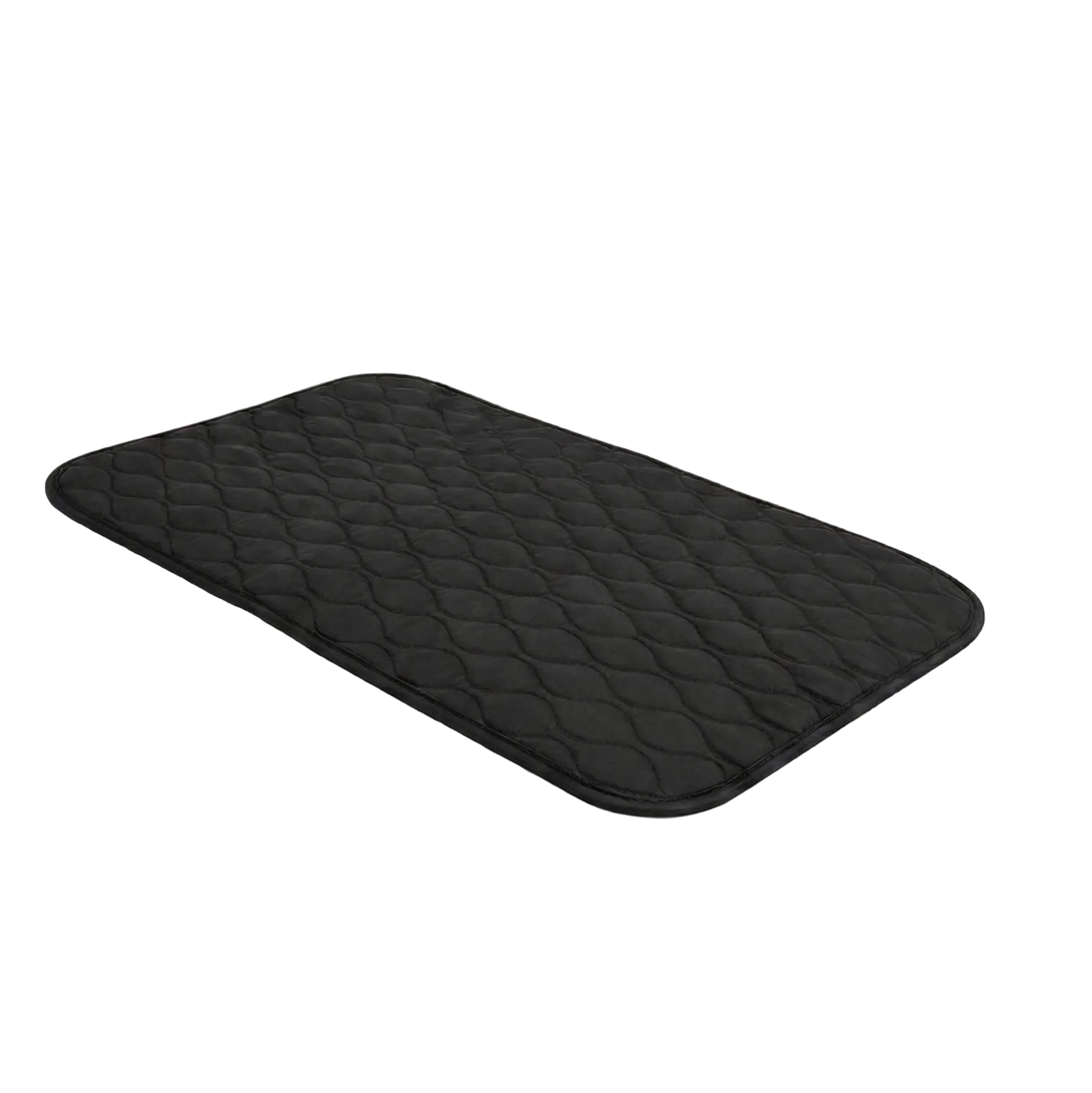Changing Pad | Black Woobie Quilted