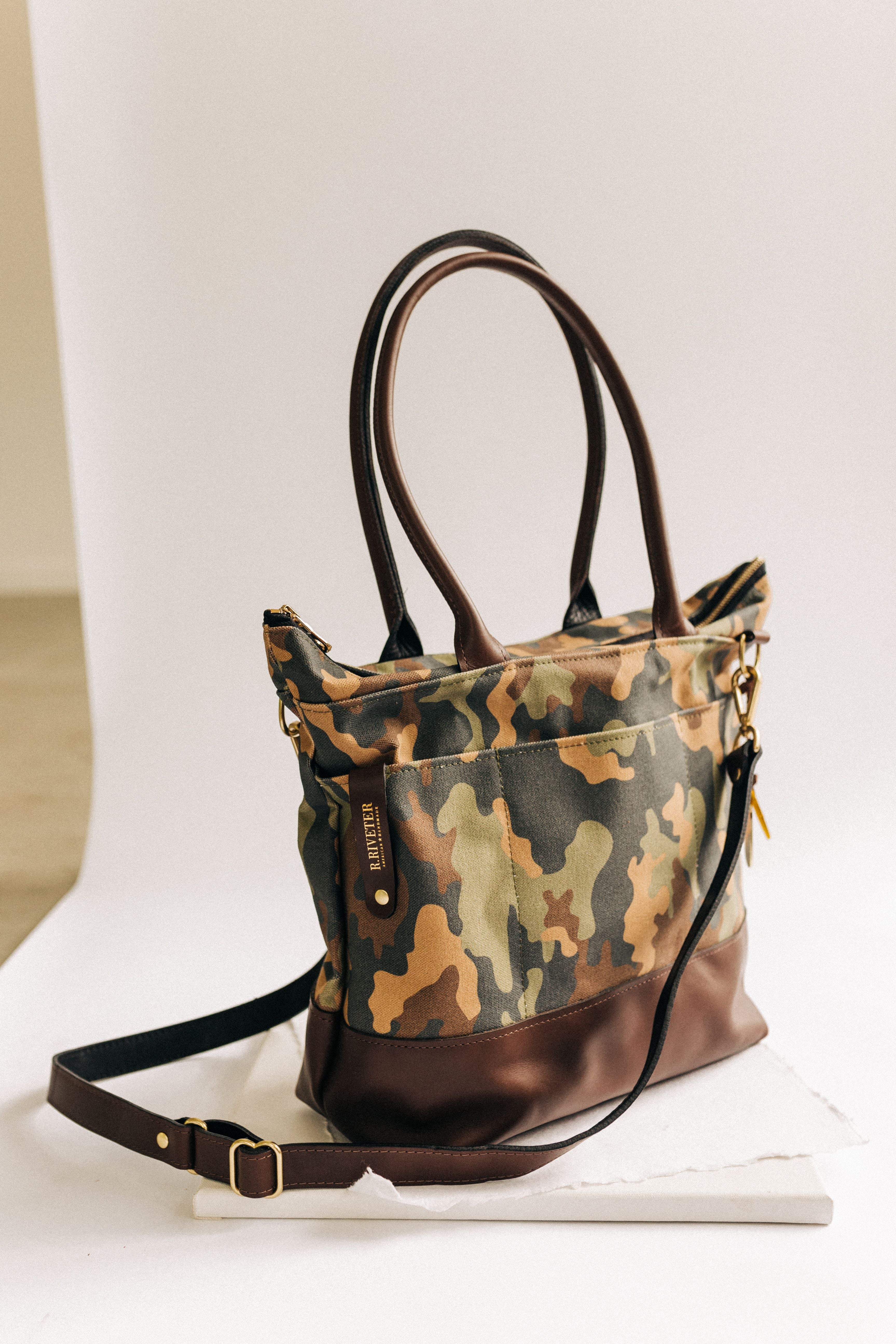 S+D Williams | Trailblazer Camo + Brown Leather