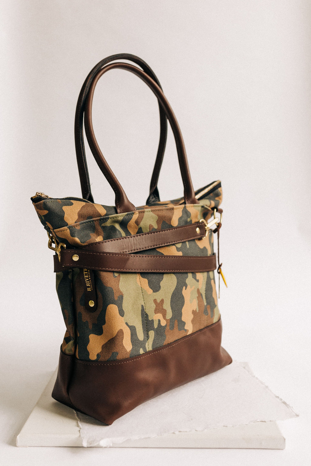 S+D Williams | Trailblazer Camo + Brown Leather
