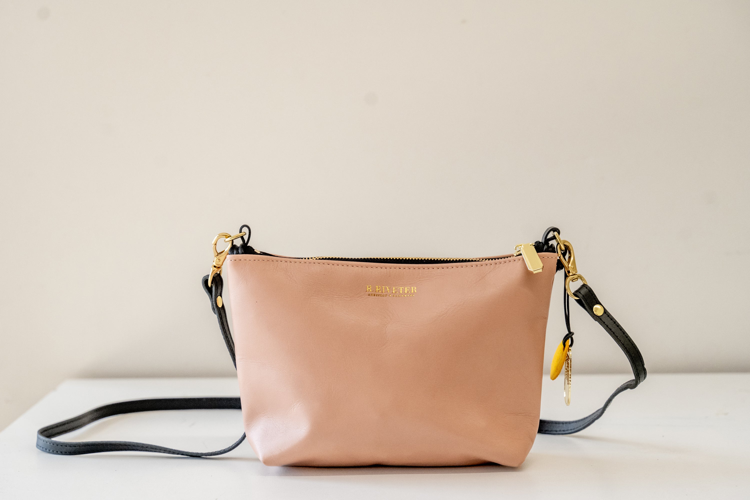 Rosie Crossbody | Blush Leather