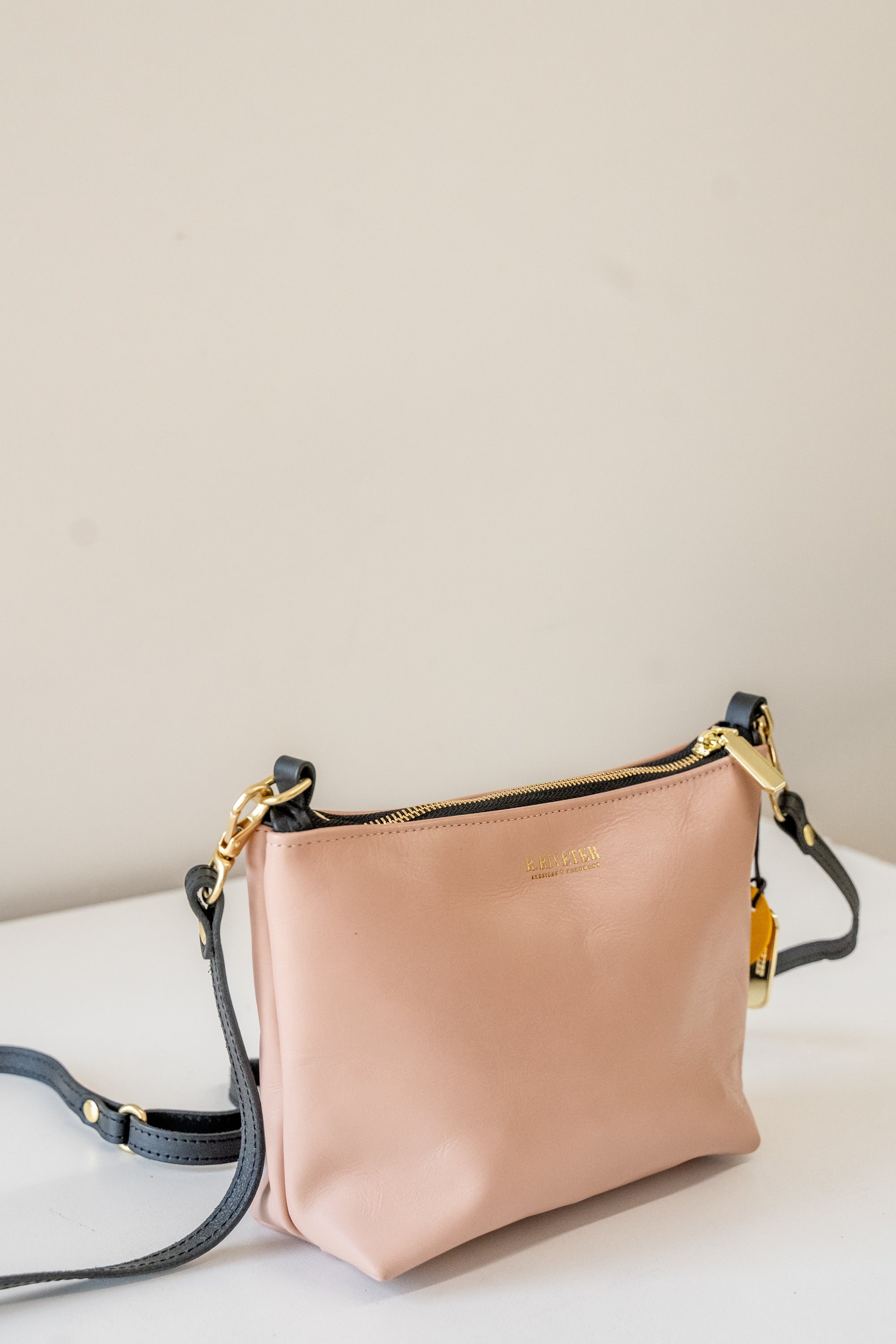 Rosie Crossbody | Blush Leather